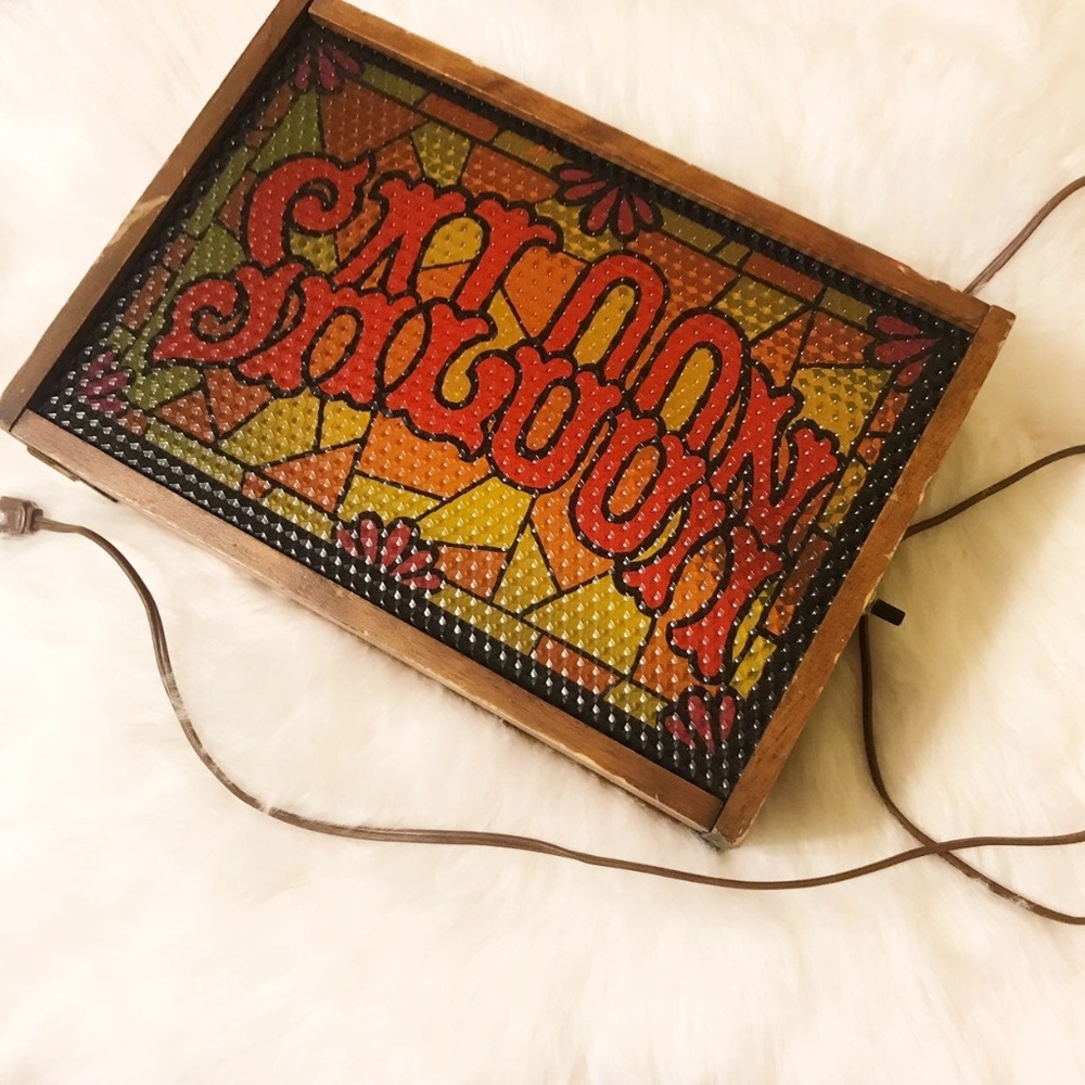Vintage SALOON Light Up Sign Man Cave She-Shed - Picture 1 of 4